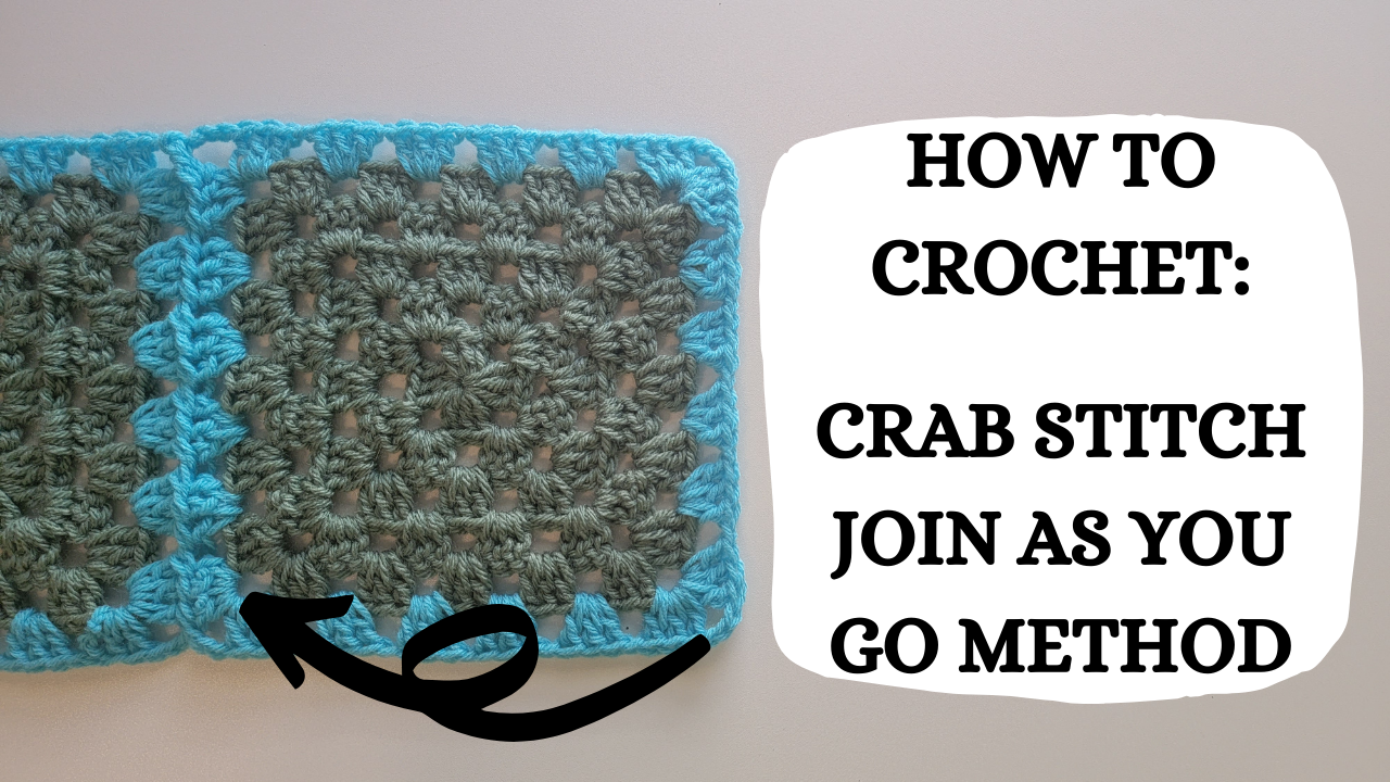 Crochet Video Tutorial How To Crochet Crab Stitch Join As You Go Me