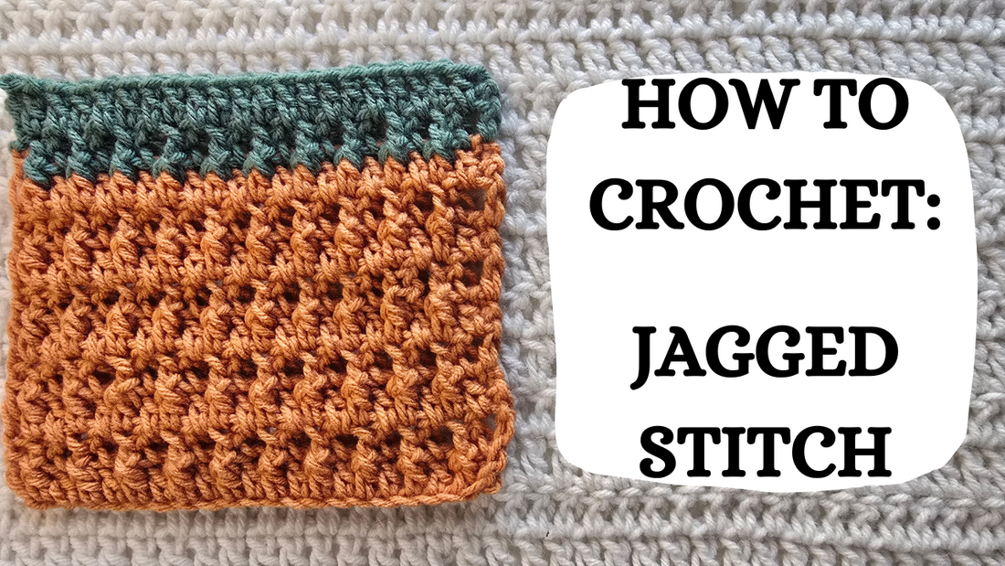 Photo Tutorial – How To Crochet: Jagged Stitch!