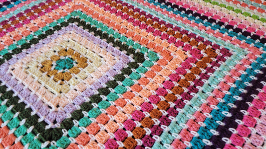 Free Crochet Pattern: Building Blocks Afghan!