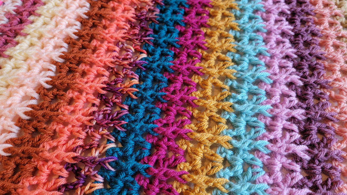 Crochet Pattern: Lavish Style Afghan