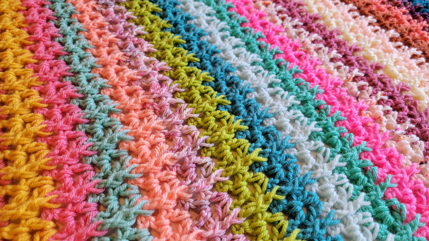 Crochet Pattern: Lavish Style Afghan