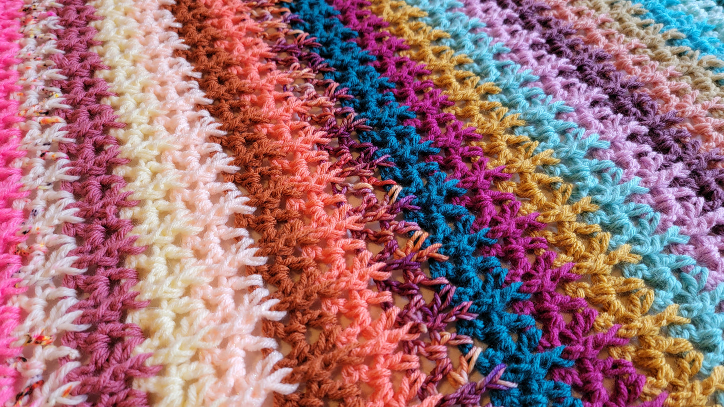 Crochet Pattern: Lavish Style Afghan