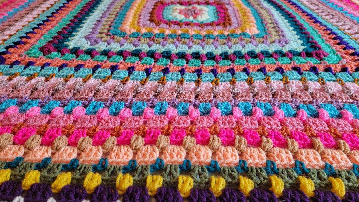 Crochet Pattern: Run Wild Afghan