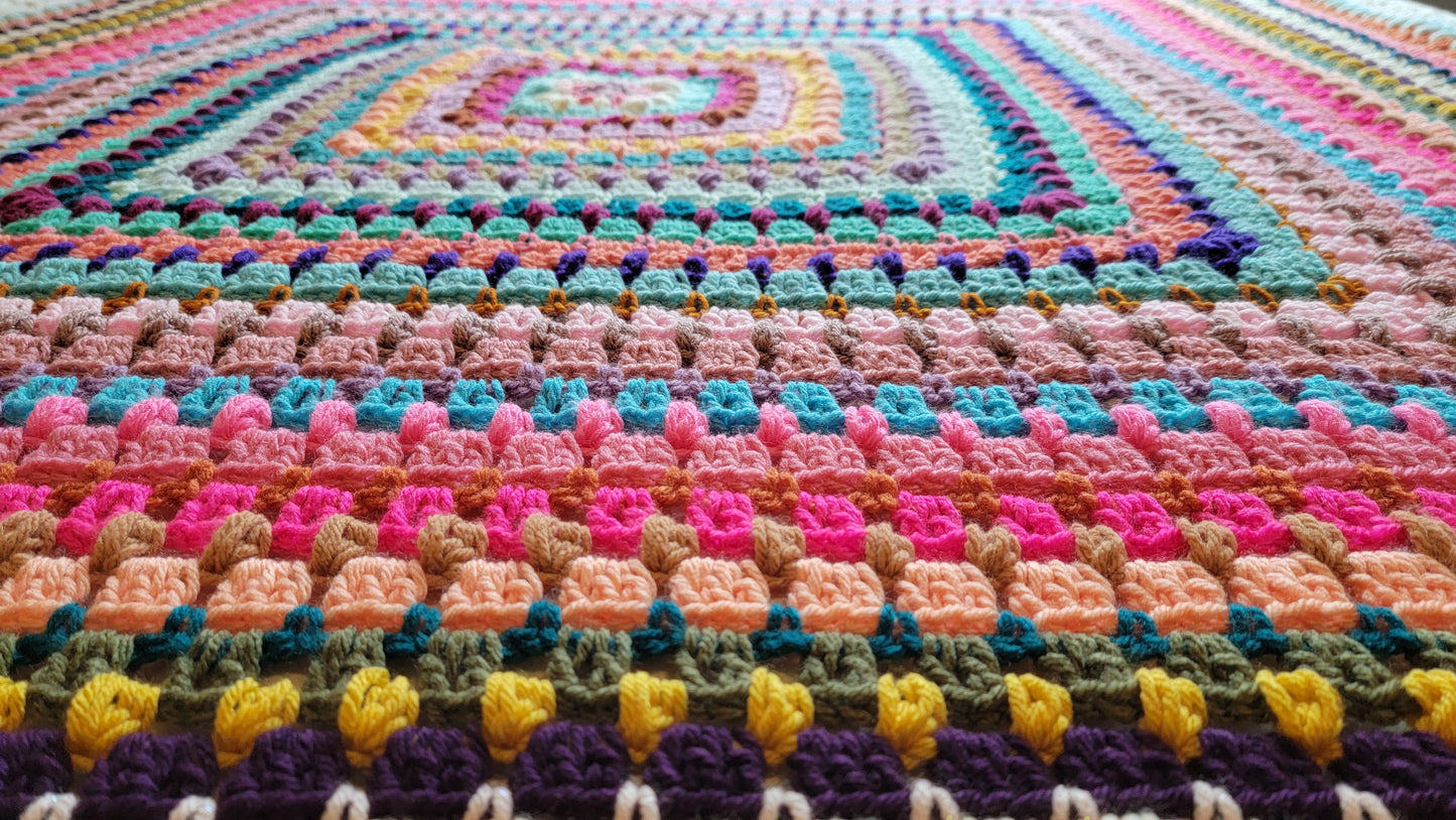 Crochet Pattern: Run Wild Afghan