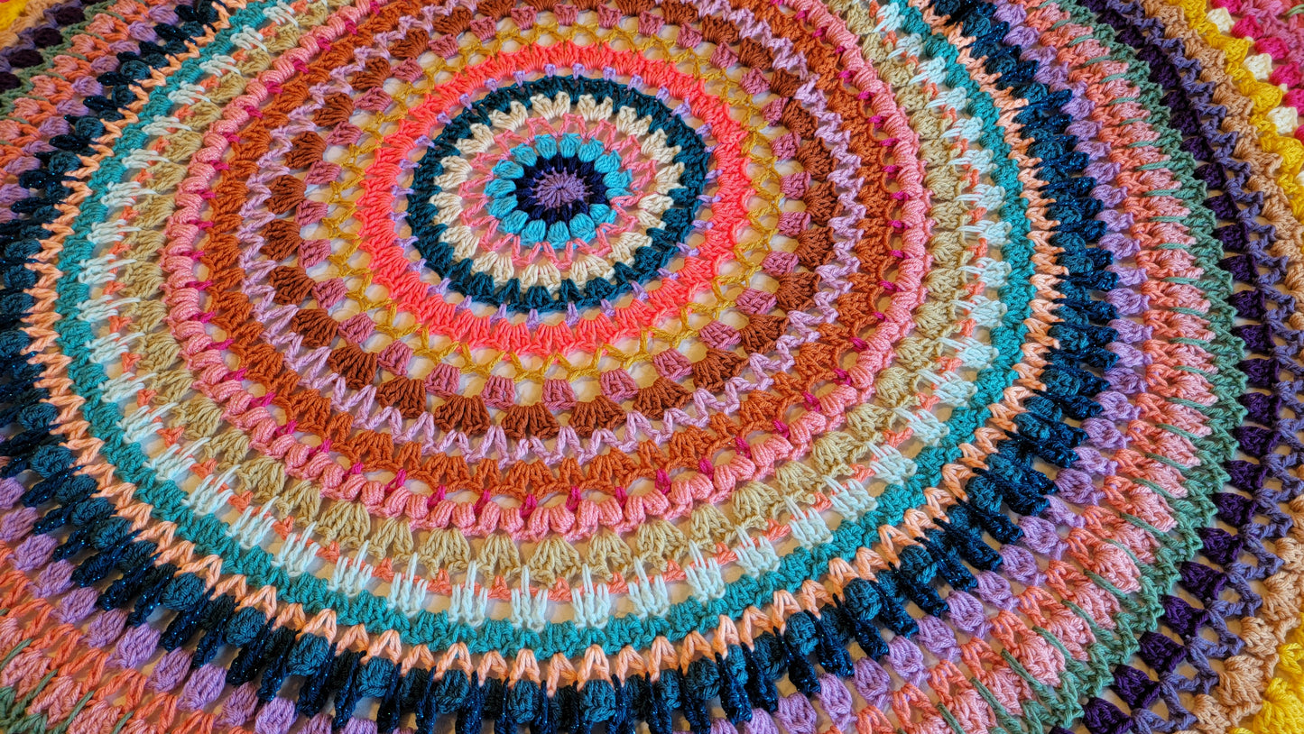 Crochet Pattern: Hot Shot Afghan