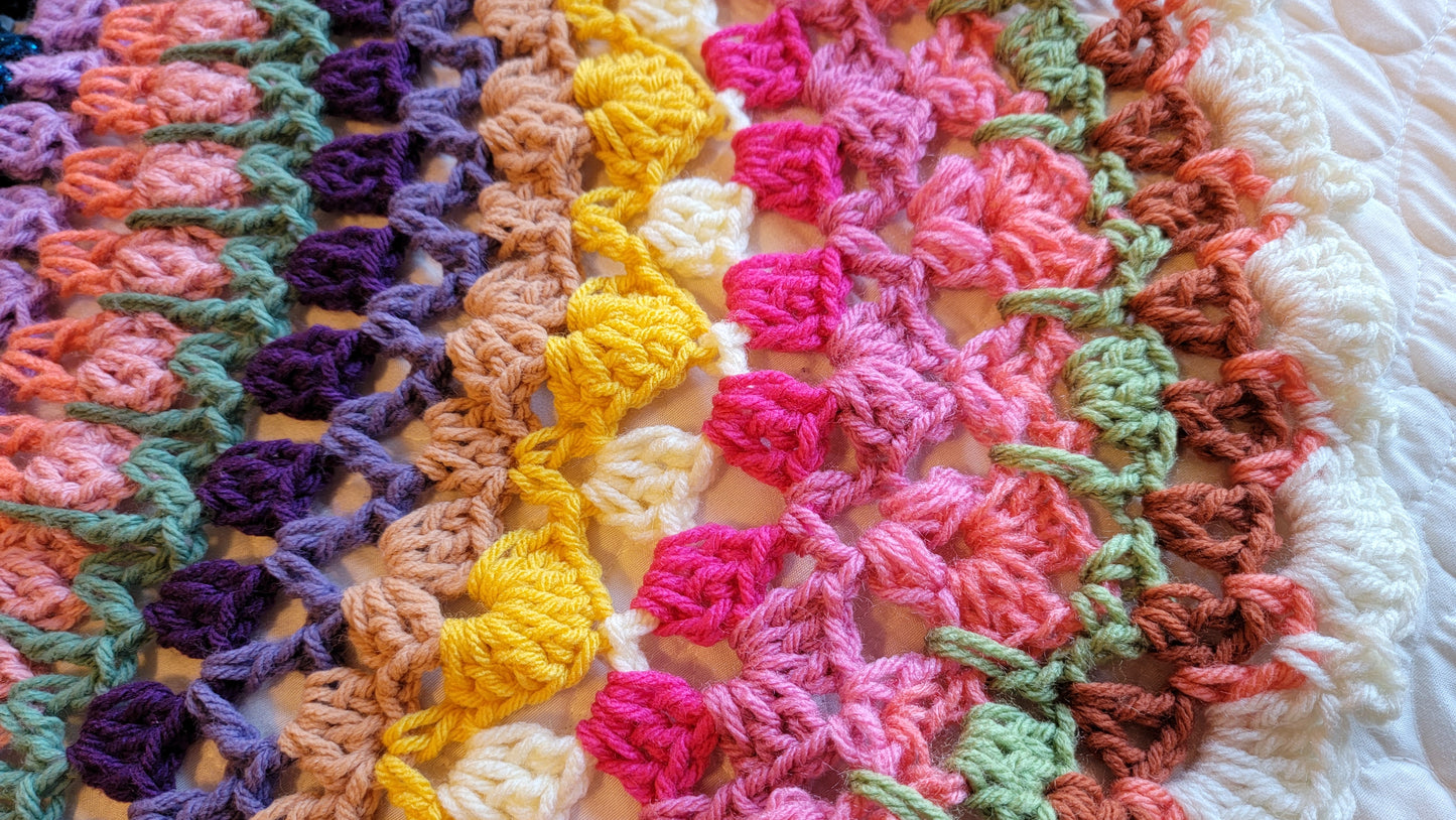 Crochet Pattern: Hot Shot Afghan