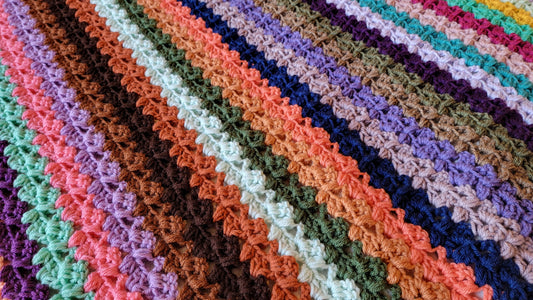 Crochet Pattern: Opal Oasis Afghan