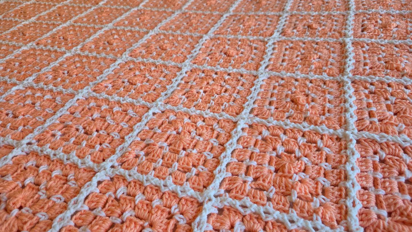 Fairy Lights Crochet Afghan -Handmade Afghans,Crocheted Afghans,Crocheted Blankets,Crochet Afghans,Crochet Blankets,Throws,Squares,Colorful
