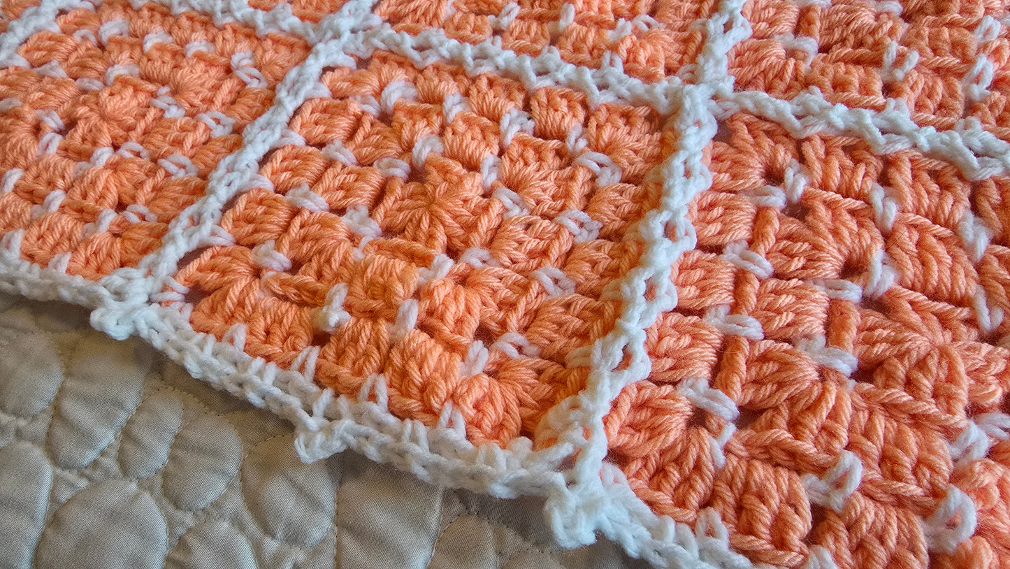 Fairy Lights Crochet Afghan -Handmade Afghans,Crocheted Afghans,Crocheted Blankets,Crochet Afghans,Crochet Blankets,Throws,Squares,Colorful
