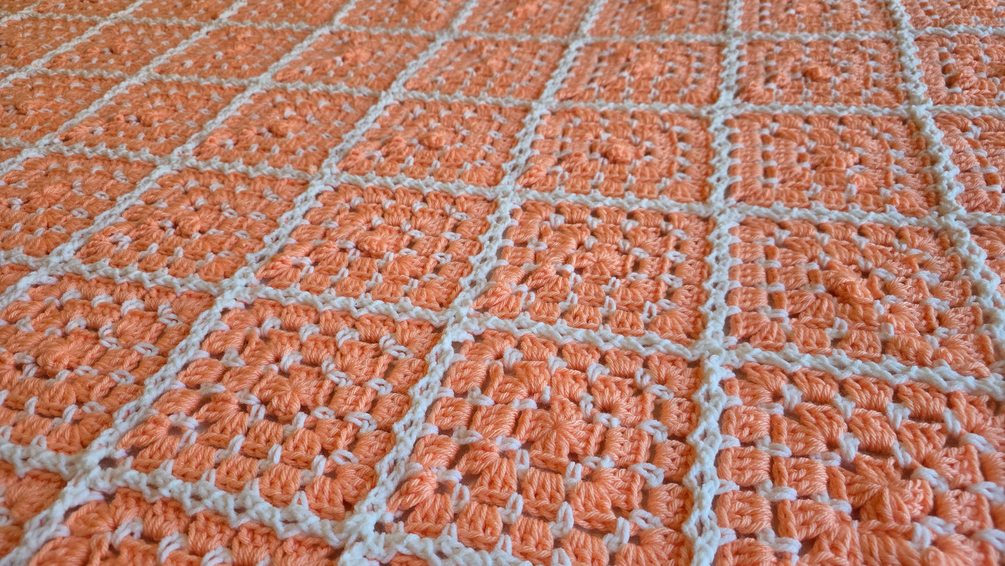 Fairy Lights Crochet Afghan -Handmade Afghans,Crocheted Afghans,Crocheted Blankets,Crochet Afghans,Crochet Blankets,Throws,Squares,Colorful