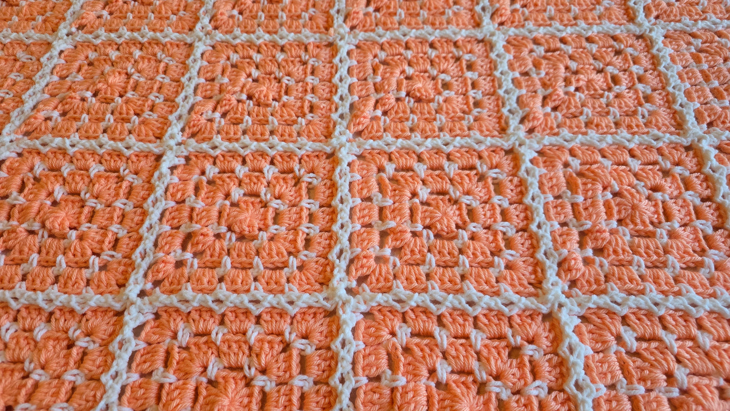 Fairy Lights Crochet Afghan -Handmade Afghans,Crocheted Afghans,Crocheted Blankets,Crochet Afghans,Crochet Blankets,Throws,Squares,Colorful