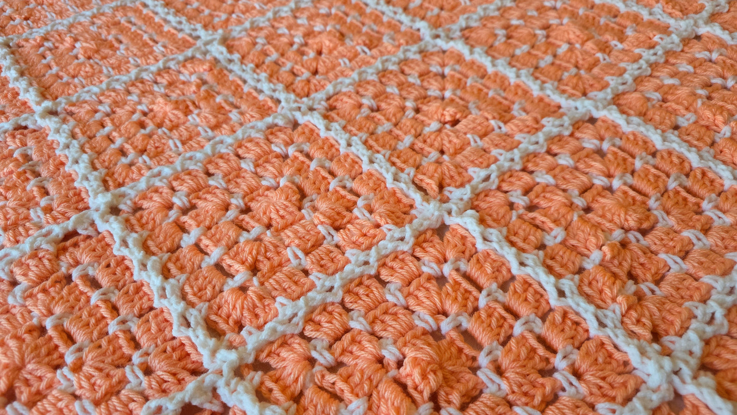 Fairy Lights Crochet Afghan -Handmade Afghans,Crocheted Afghans,Crocheted Blankets,Crochet Afghans,Crochet Blankets,Throws,Squares,Colorful