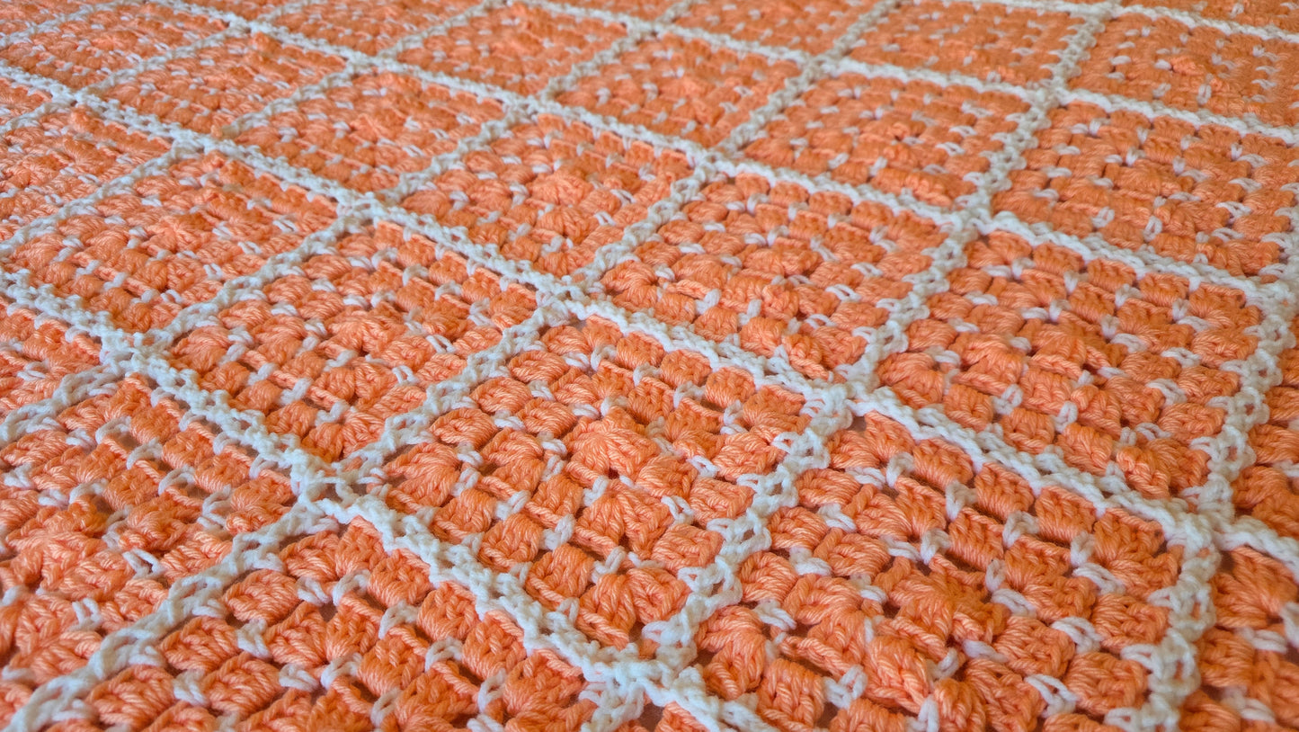 Fairy Lights Crochet Afghan -Handmade Afghans,Crocheted Afghans,Crocheted Blankets,Crochet Afghans,Crochet Blankets,Throws,Squares,Colorful