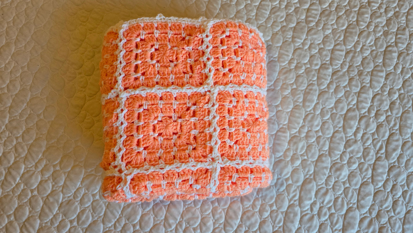 Fairy Lights Crochet Afghan -Handmade Afghans,Crocheted Afghans,Crocheted Blankets,Crochet Afghans,Crochet Blankets,Throws,Squares,Colorful