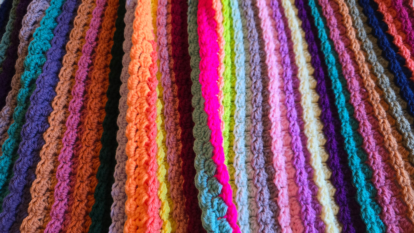 Radiant Soul Afghan - Handmade Afghans,Crocheted Afghans,Crocheted Blankets,Crochet Afghans,Crochet Blankets,Cute
