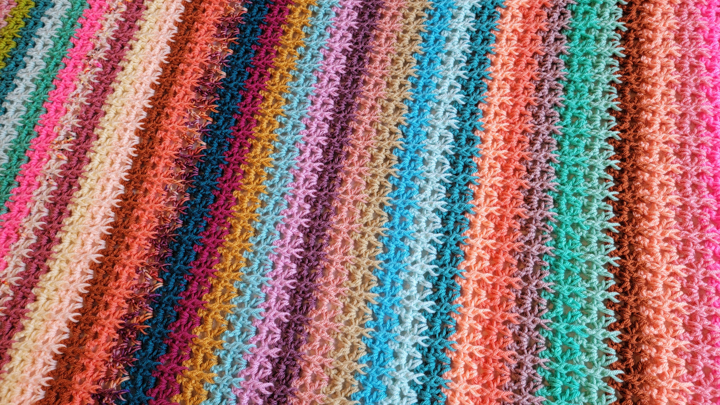 Crochet Pattern: Lavish Style Afghan