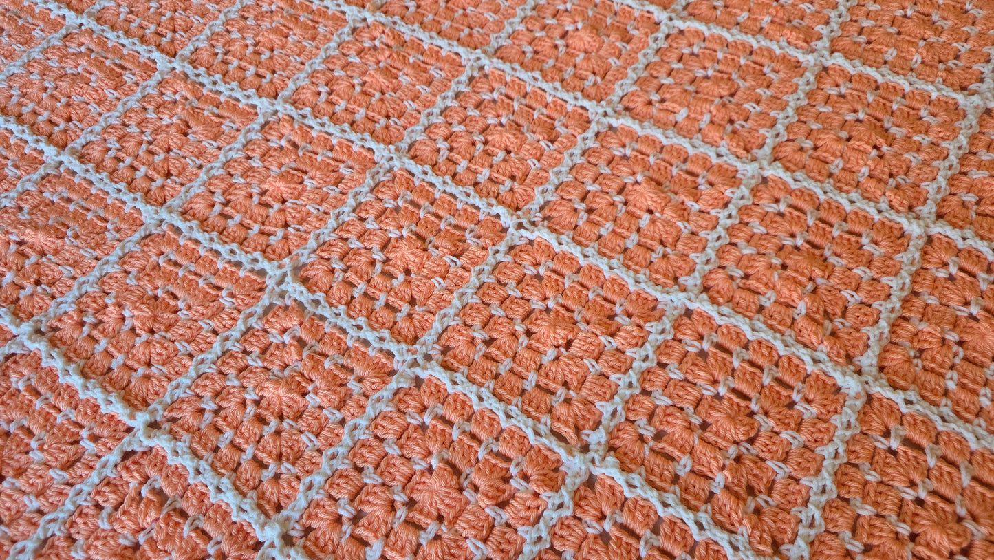 Fairy Lights Crochet Afghan -Handmade Afghans,Crocheted Afghans,Crocheted Blankets,Crochet Afghans,Crochet Blankets,Throws,Squares,Colorful