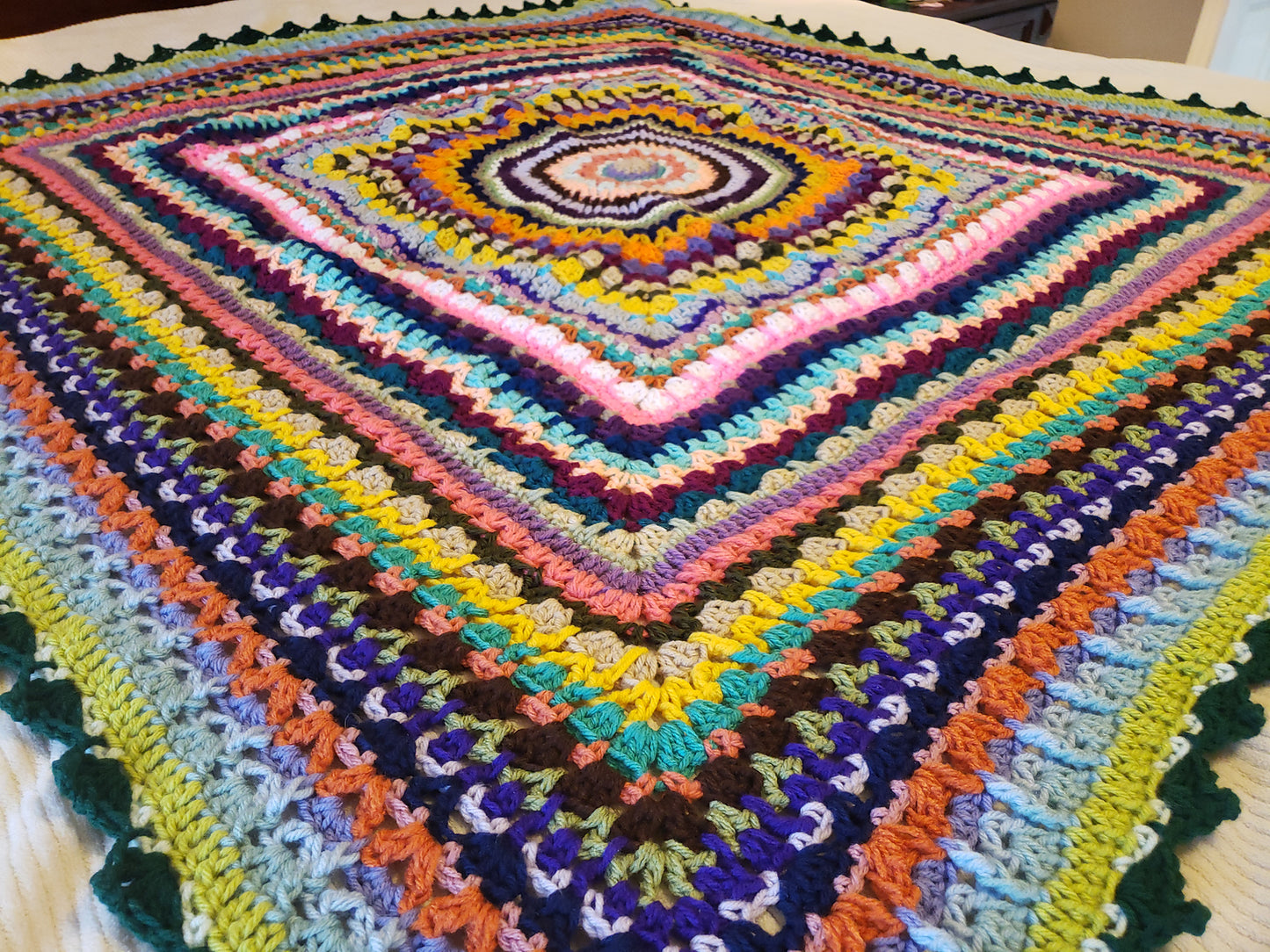 Crochet Pattern: Kaleidoscope Afghan