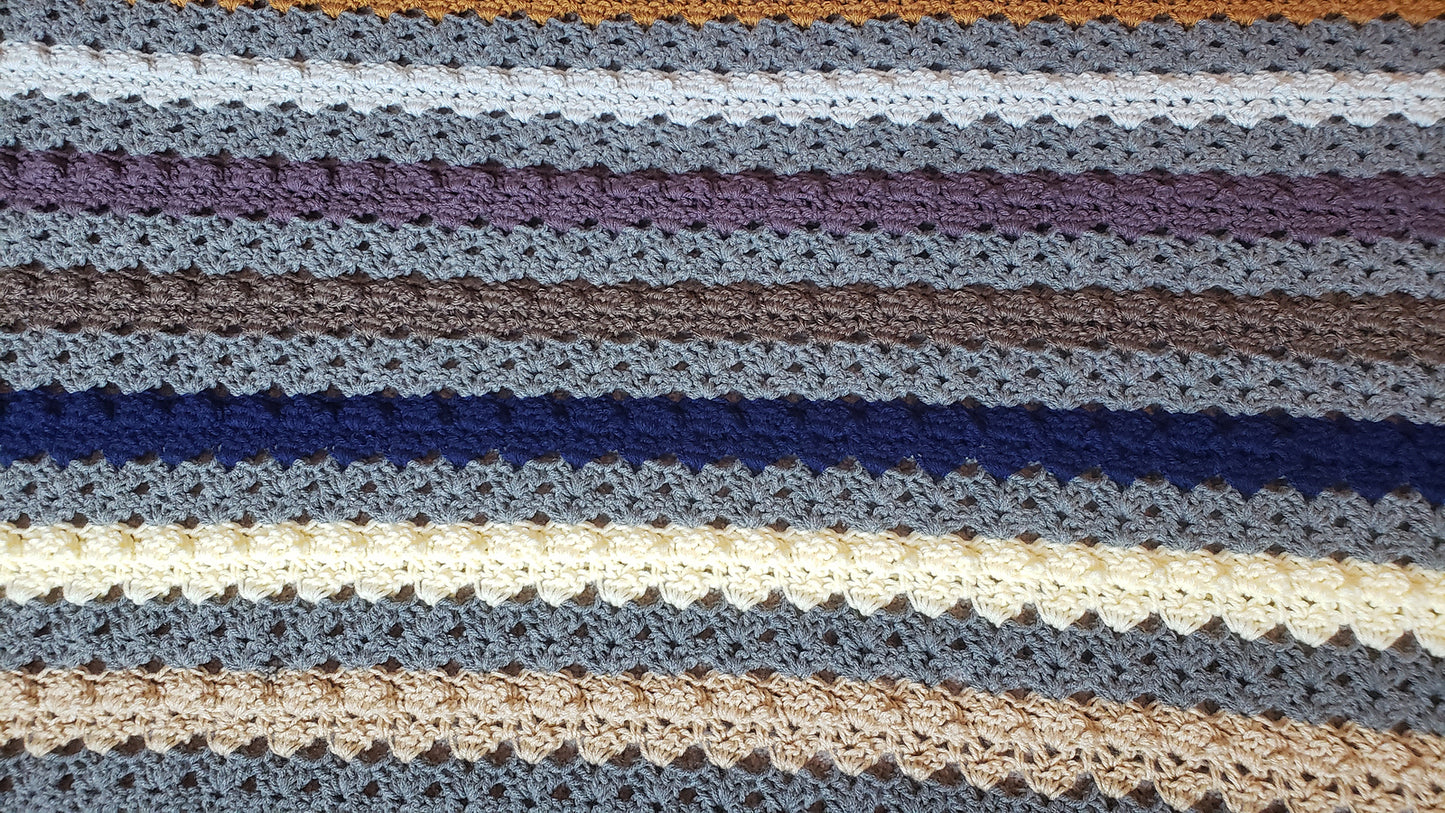 Crochet Pattern: Charming Whimsy Afghan