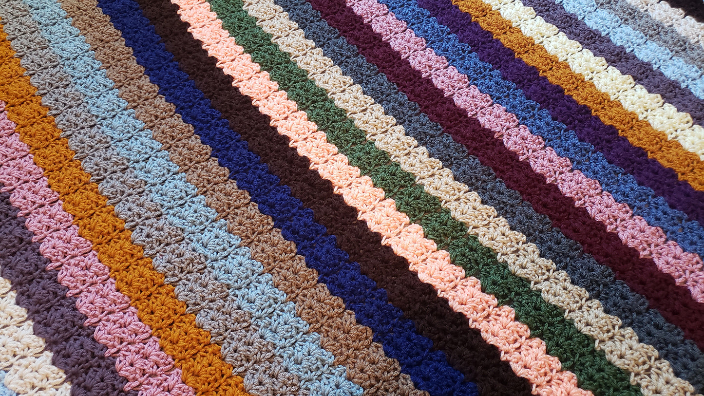 Crochet Pattern: Heartfelt Spirit Afghan