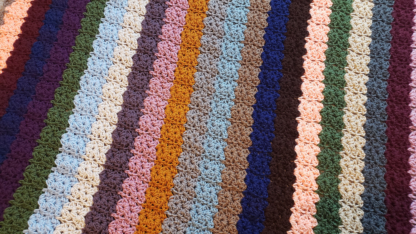 Crochet Pattern: Heartfelt Spirit Afghan