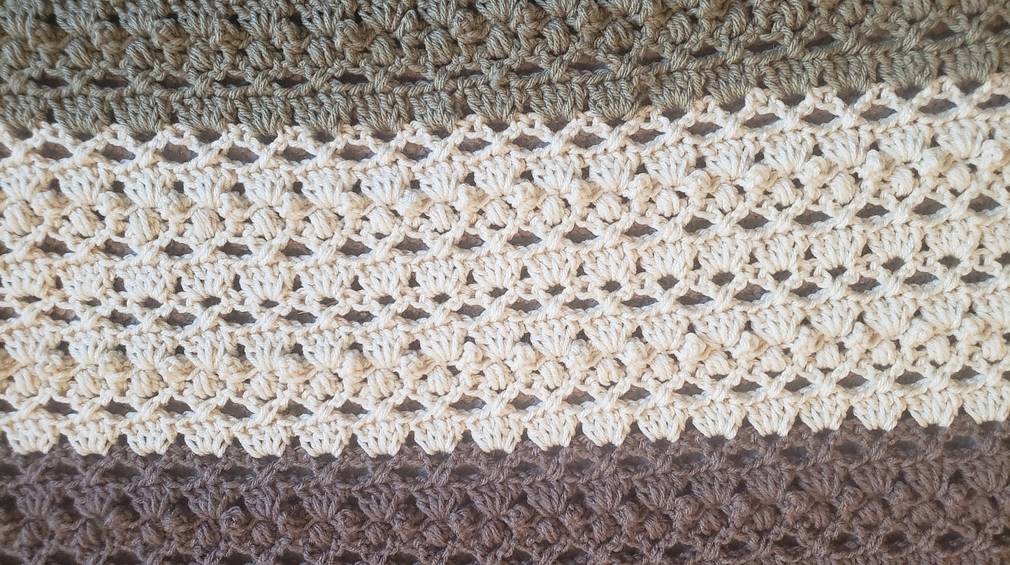 Crochet Pattern: Heirloom Lace Afghan