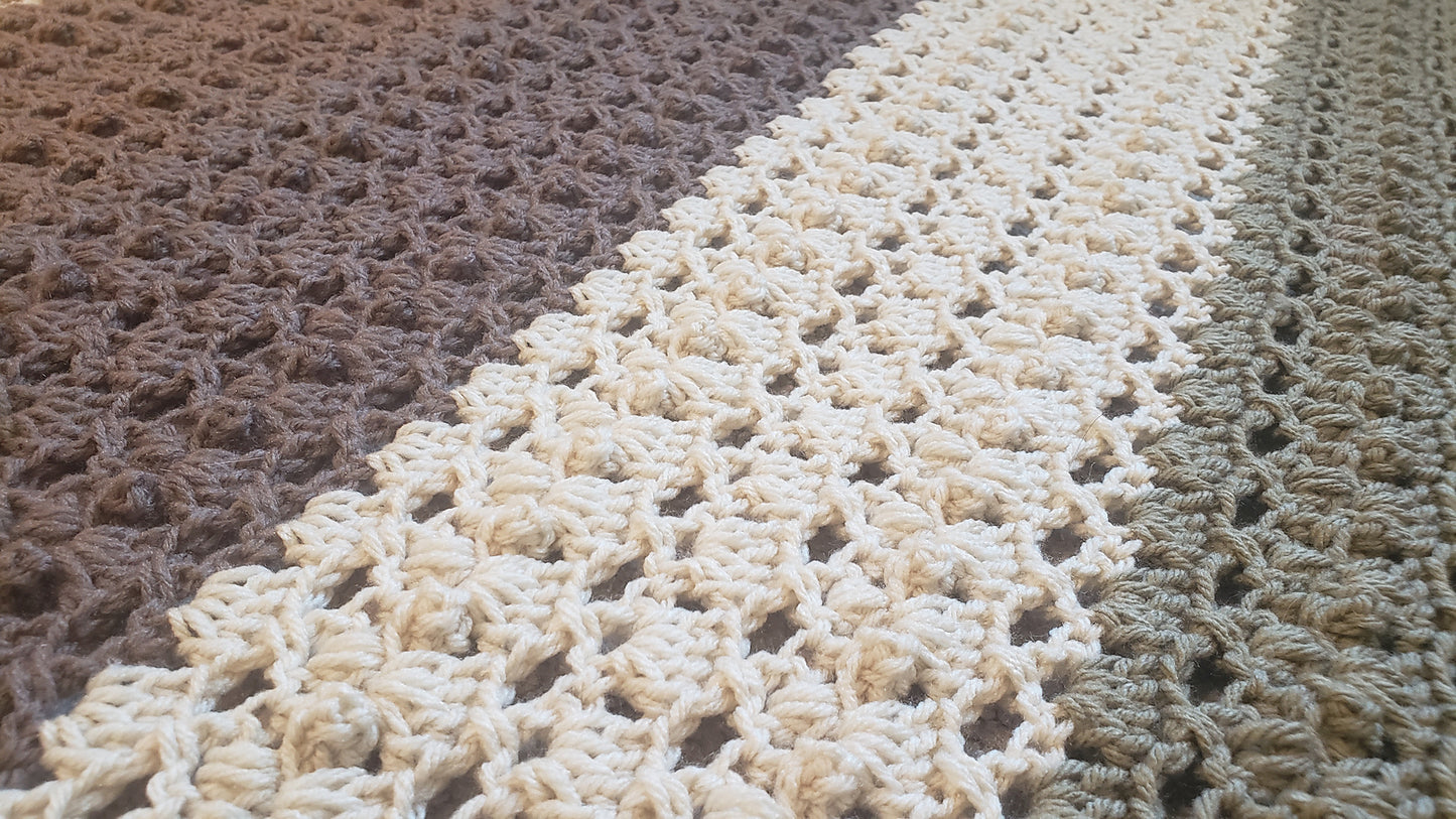 Crochet Pattern: Heirloom Lace Afghan