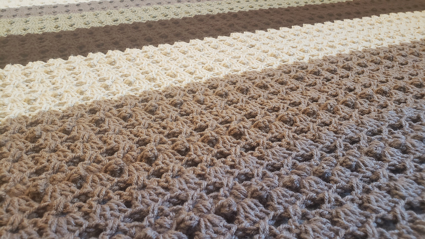Crochet Pattern: Heirloom Lace Afghan