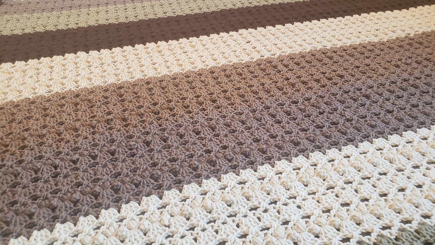 Crochet Pattern: Heirloom Lace Afghan