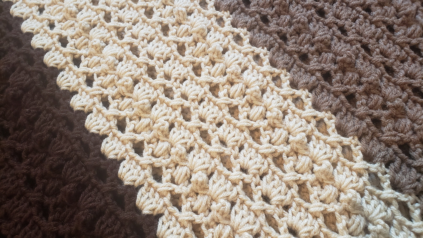 Crochet Pattern: Heirloom Lace Afghan