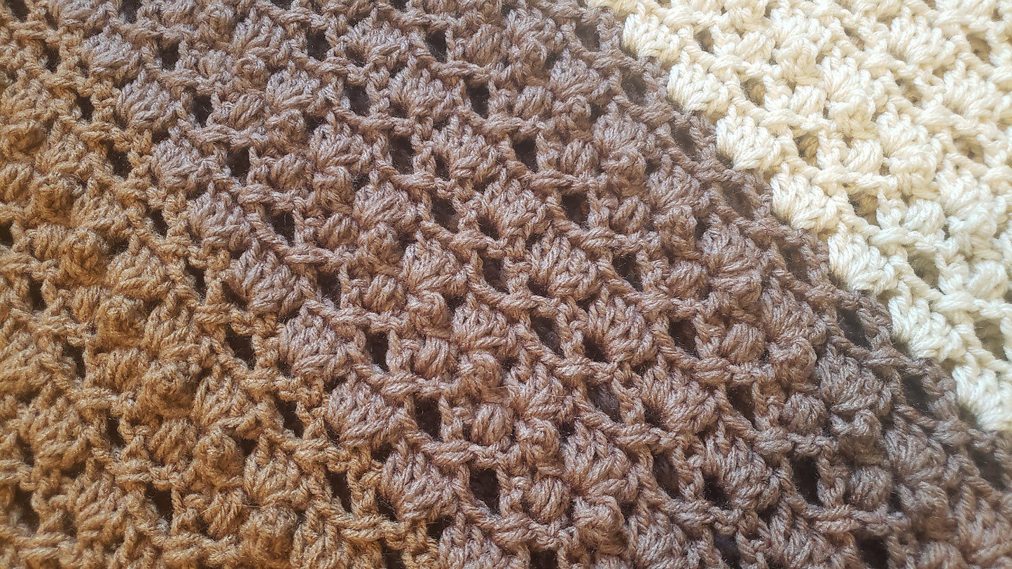 Crochet Pattern: Heirloom Lace Afghan