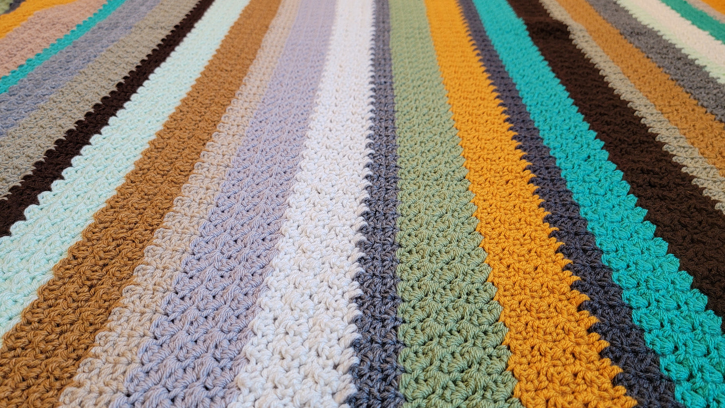 Crochet Pattern: Radiate Joy Blanket