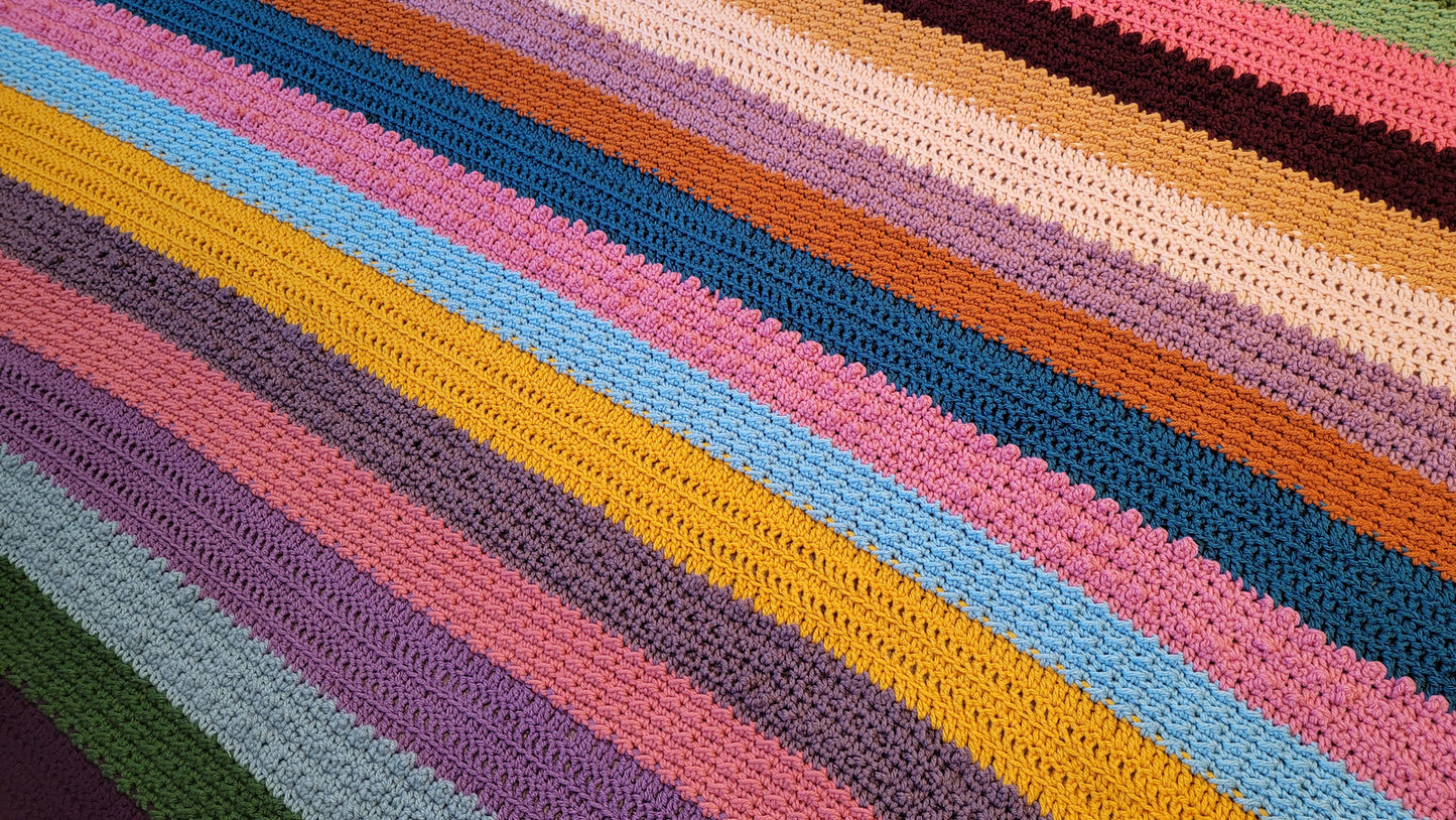 Crochet Pattern: Love Bug Blanket