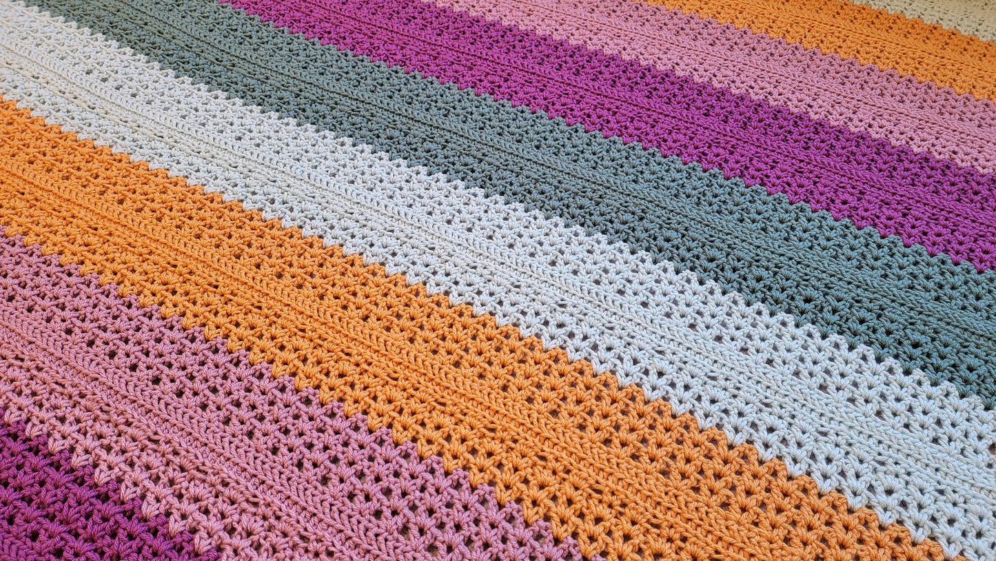 Crochet Pattern: Soft Daydream Blanket