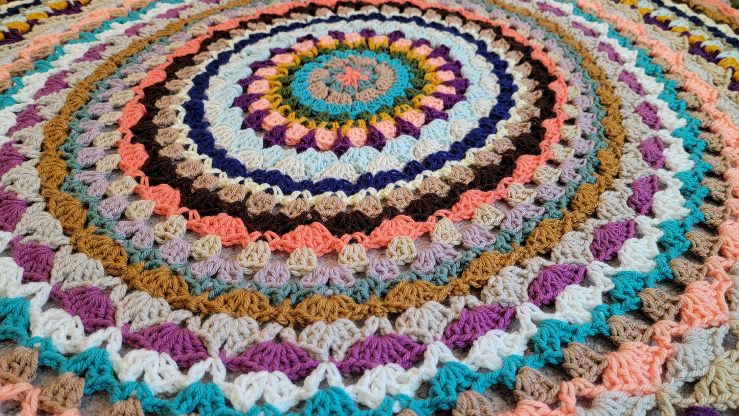 Crochet Pattern: Circle Of Hope Afghan