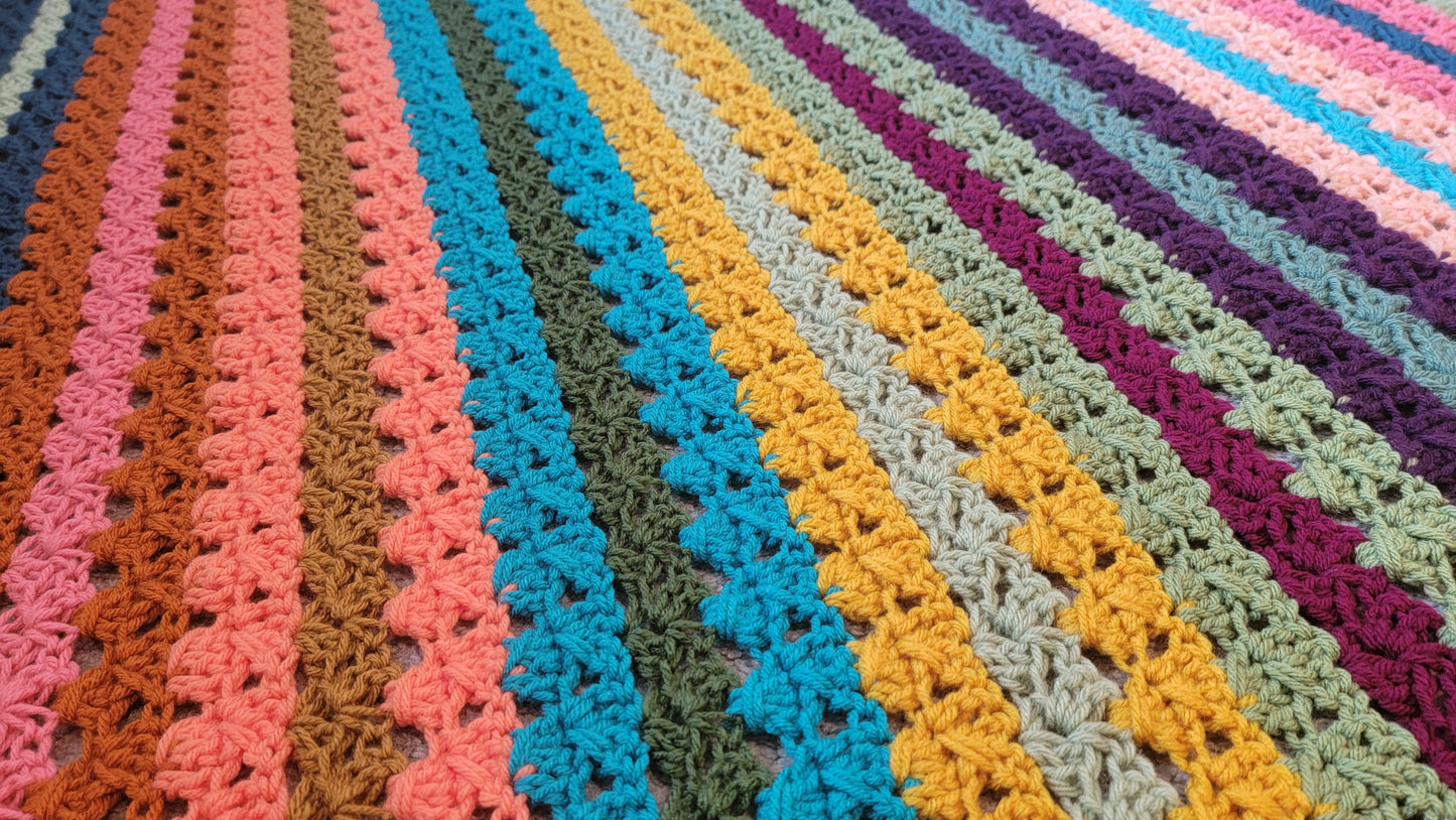 Crochet Pattern: Galaxy Dust Afghan