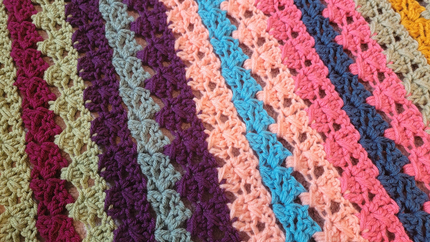 Crochet Pattern: Galaxy Dust Afghan
