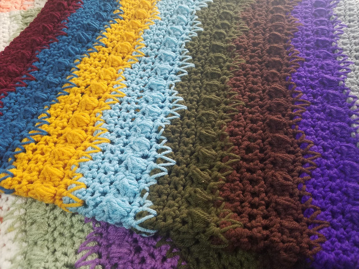 Crochet Pattern: Racing Heartbeats Afghan