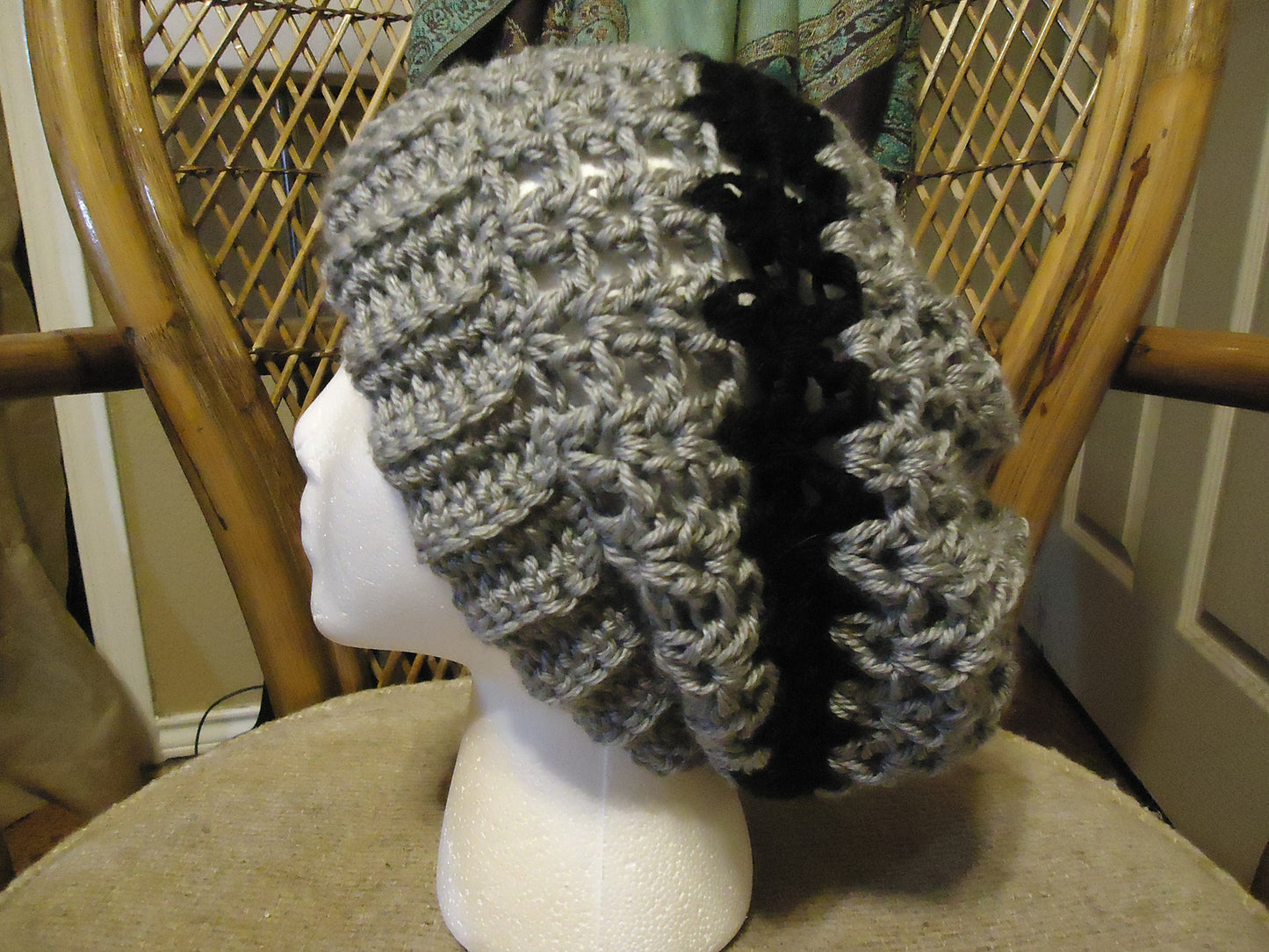 Crochet Pattern: Climbing Vines Slouchy Hat