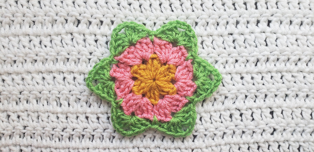 Free Crochet Pattern: Granny Star Motif!