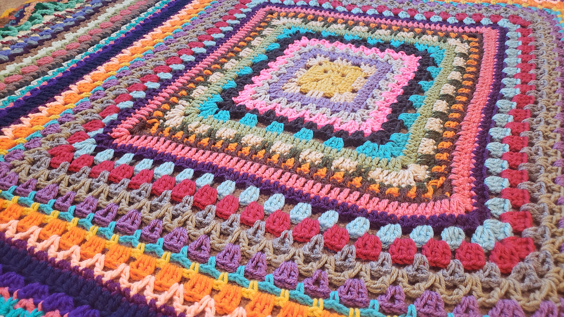 Crochet Pattern: Drop Of Sunshine Afghan!