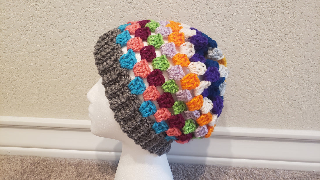 Free Crochet Pattern: Easy Breezy Slouchy Hat!