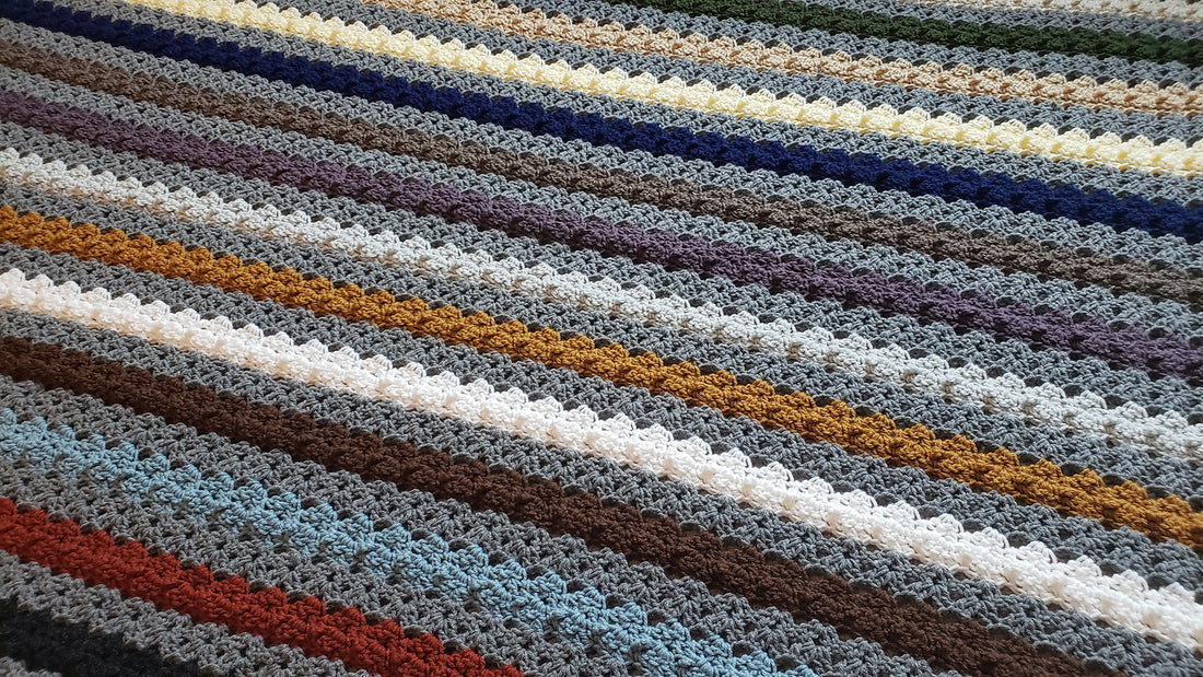 Crochet Pattern: Charming Whimsy Crochet Afghan!