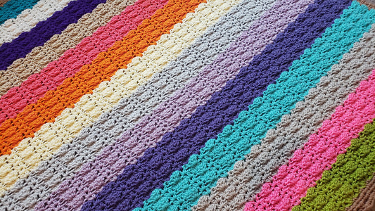 Crochet Pattern: Vivid Memories Crochet Afghan!