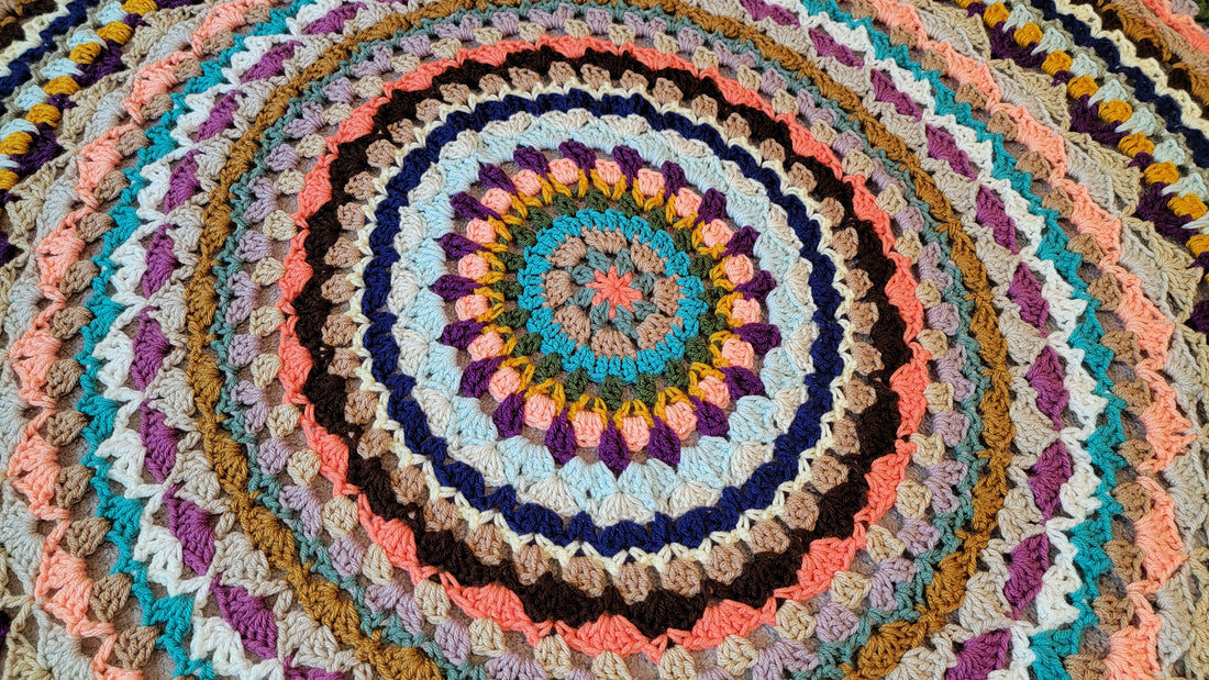 Crochet Pattern: Circle Of Hope Afghan!