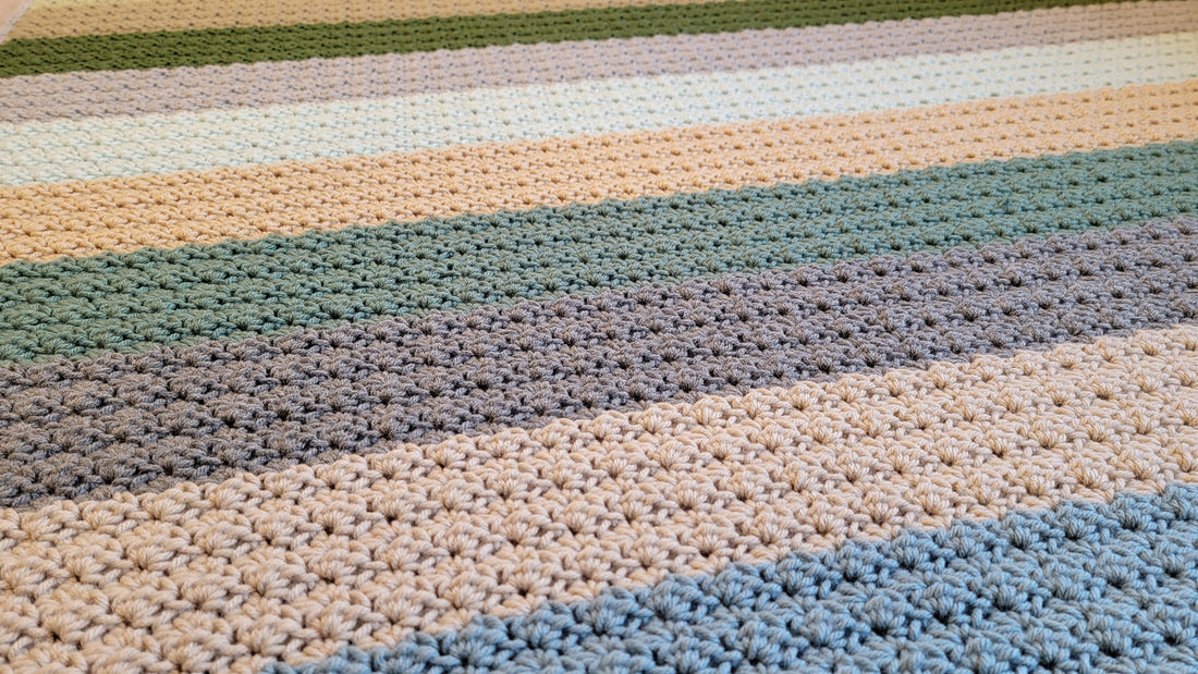 Free Crochet Pattern: Cozy Comfort Throw!