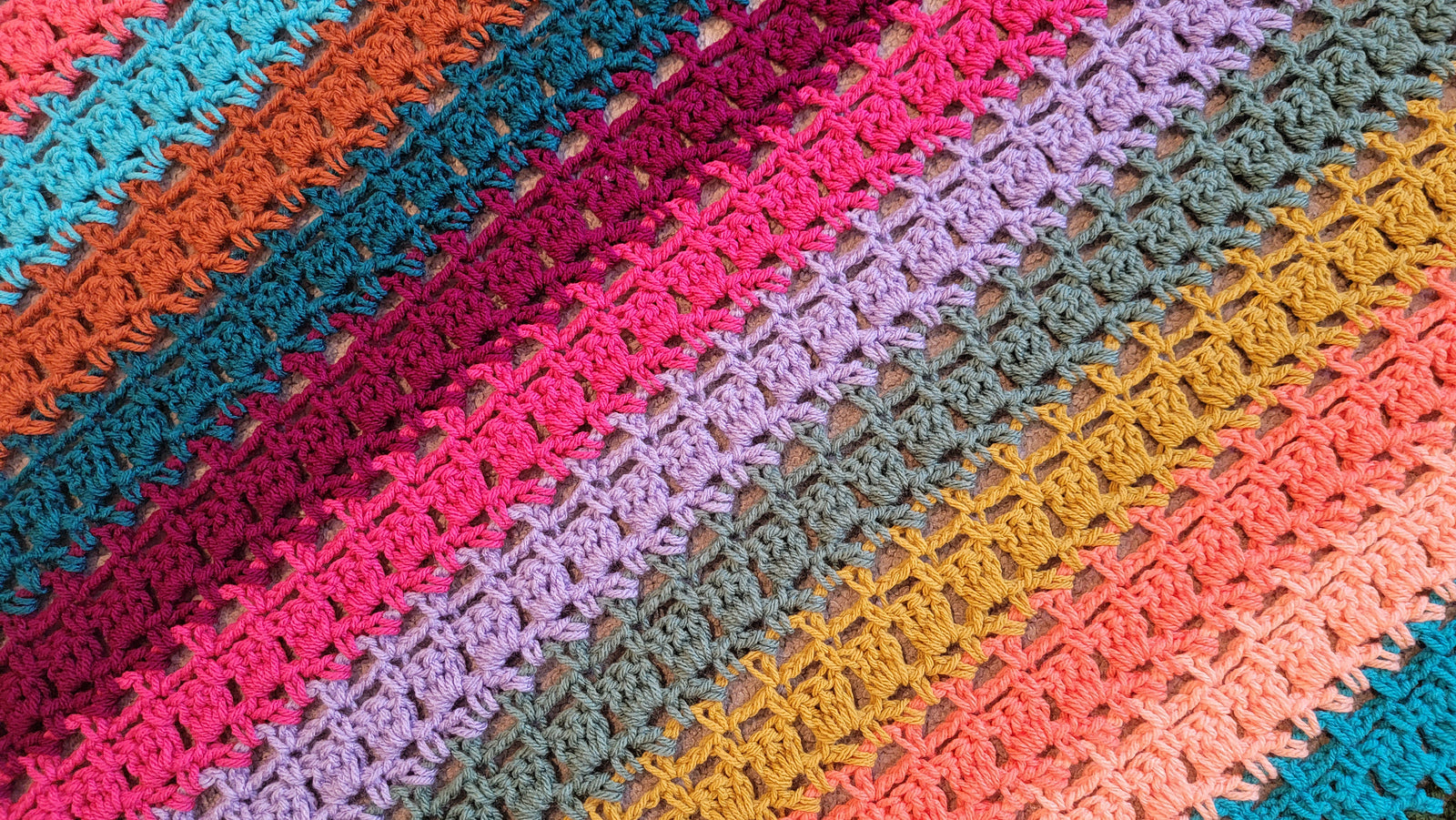 Crochet Pattern: Candy Stripes Blanket! – crochetmelovely