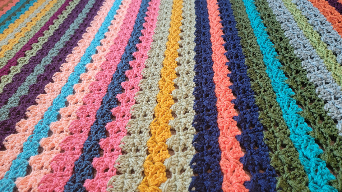 Crochet Pattern: Galaxy Dust Afghan!