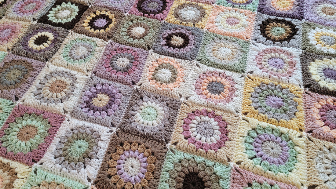 Free Crochet Pattern: Stunning Sunburst Blanket!