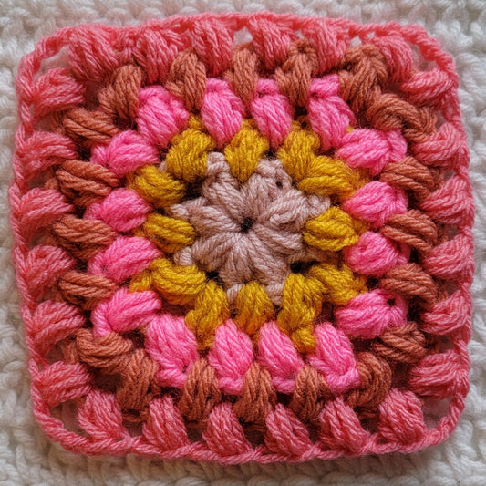 Free Crochet Pattern: Puffy Granny Square!